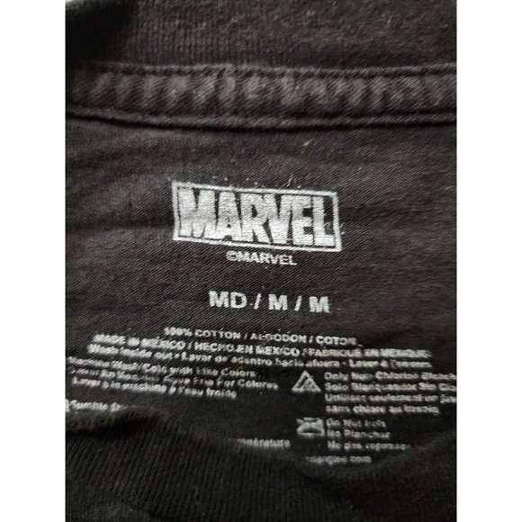 Marvel X-Men T-Shirts Mens Medium Jim Lee Style Black Graphic Tee - Picture 2 of 2